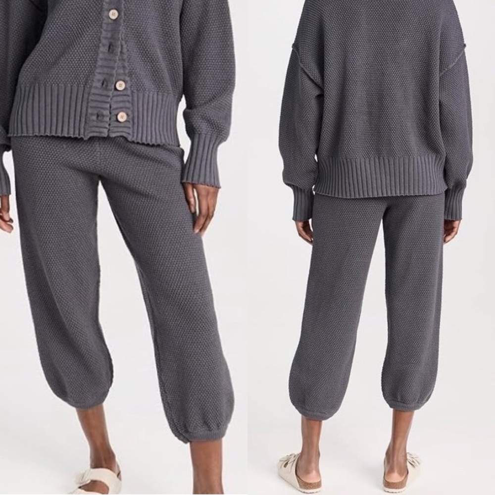Free People Gray Knit Pants